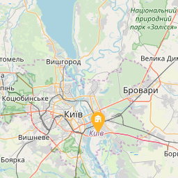 Apartments naDobu on Poznyaki - Kiev на карті